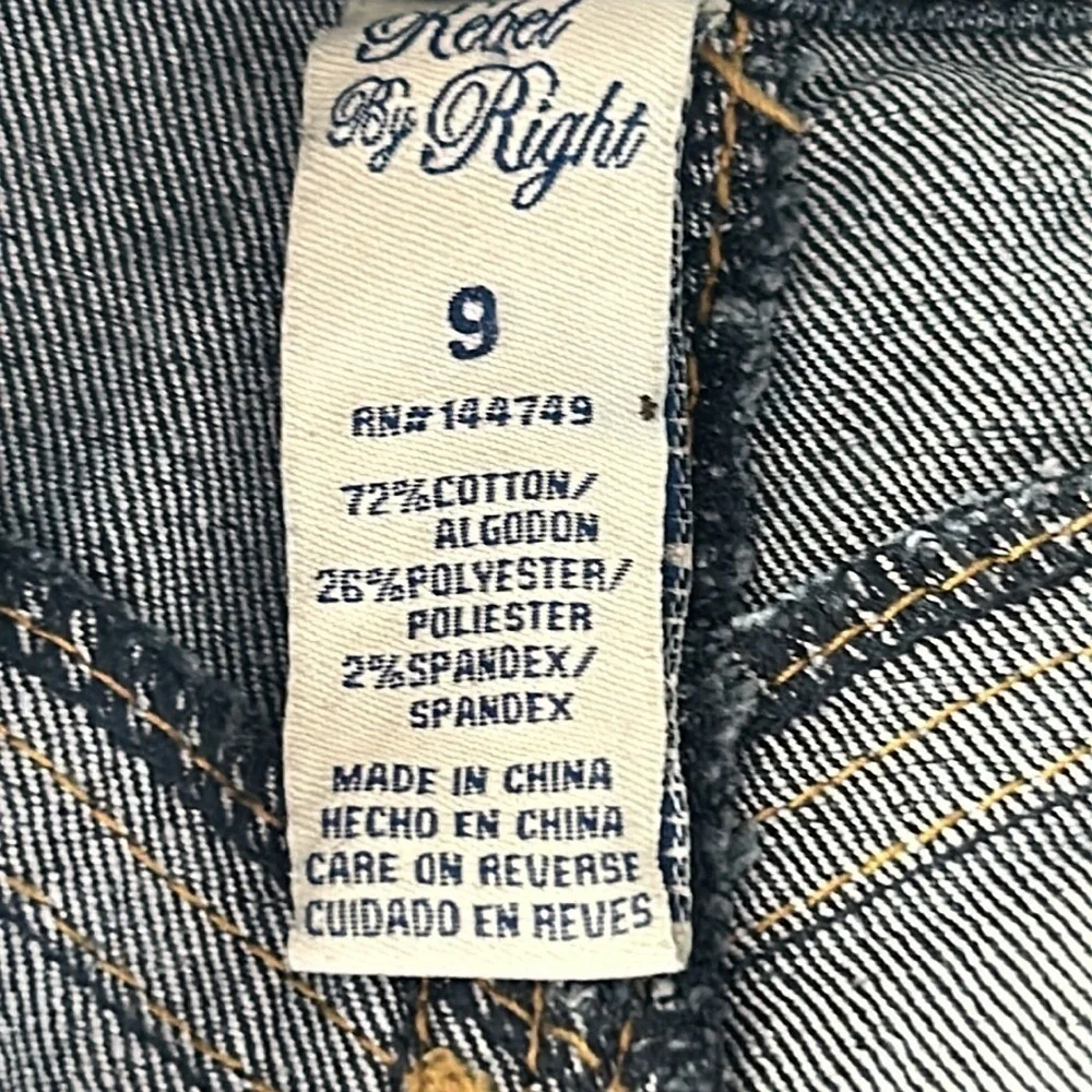 Rebel By Right juniors skinny fit jeans size 9